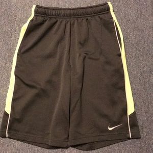 Nike Dri-Fit shorts Dark Gray and Neon yellow